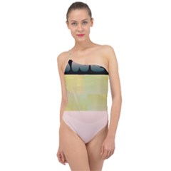Janet 1 Classic One Shoulder Swimsuit by Janetaudreywilson