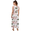 Love Spring Floral V-Neck Chiffon Maxi Dress View2