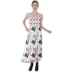 Love Spring Floral Tie Back Maxi Dress by Janetaudreywilson