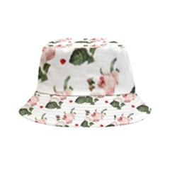 Love Spring Floral Inside Out Bucket Hat by Janetaudreywilson