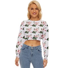 Love Spring Floral Lightweight Long Sleeve Sweatshirt by Janetaudreywilson