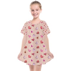 Sweet Heart Kids  Smock Dress by SychEva