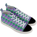 Checks Men s Mid-Top Canvas Sneakers View3