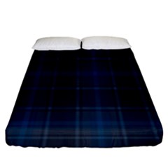 Checks Fitted Sheet (king Size) by Sparkle