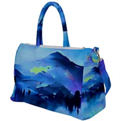 Moon Mountains Duffel Travel Bag by Dazzleway