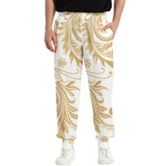 Flowers Shading Pattern Men s Elastic Waist Pants by fashionpod