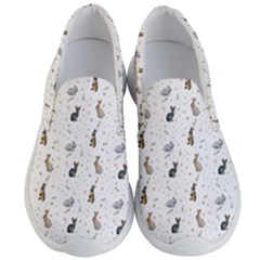 Cute Rabbit Men s Lightweight Slip Ons by SychEva