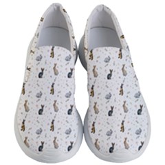 Cute Rabbit Women s Lightweight Slip Ons by SychEva