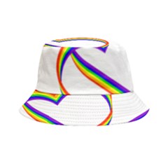 Rainbow Hearts Bucket Hat by UniqueThings