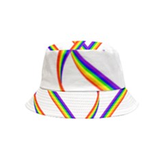 Rainbow Hearts Bucket Hat (kids) by UniqueThings