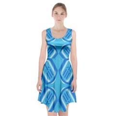 Abstract Pattern Geometric Backgrounds   Racerback Midi Dress by Eskimos