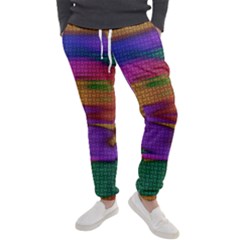 Puzzle Landscape In Beautiful Jigsaw Colors Men s Jogger Sweatpants by pepitasart