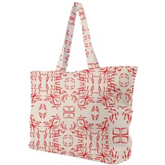 Abstract Pattern Geometric Backgrounds   Simple Shoulder Bag by Eskimos