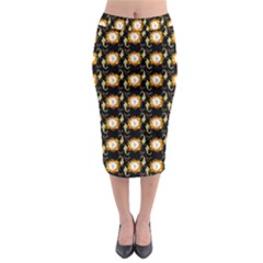 Digitalart Midi Pencil Skirt by Sparkle