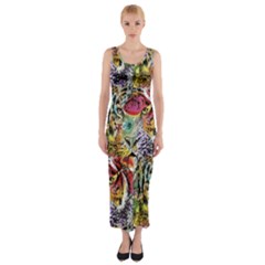 Tiger King Fitted Maxi Dress by Sparkle