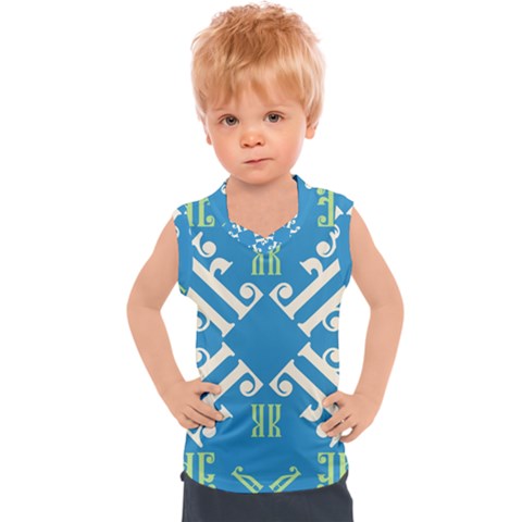 Abstract Pattern Geometric Backgrounds   Kids  Sport Tank Top by Eskimos