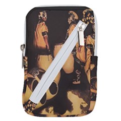 Candombe Drummers Warming Drums Belt Pouch Bag (small) by dflcprintsclothing