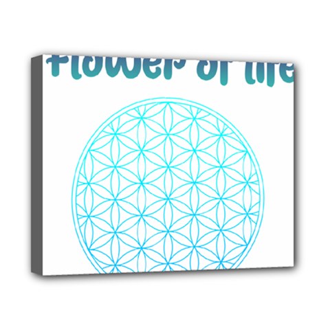 Flower Of Life  Canvas 10  X 8  (stretched) by tony4urban