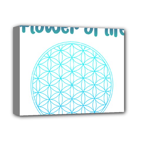 Flower Of Life  Deluxe Canvas 14  X 11  (stretched) by tony4urban