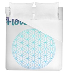 Flower Of Life  Duvet Cover (queen Size) by tony4urban