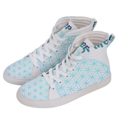 Flower Of Life  Men s Hi-top Skate Sneakers by tony4urban