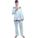 Flower Of Life  Men s Long Sleeve Satin Pajamas Set View1