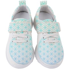 Flower Of Life  Kids  Velcro Strap Shoes by tony4urban