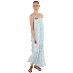 Flower Of Life  Cami Maxi Ruffle Chiffon Dress by tony4urban