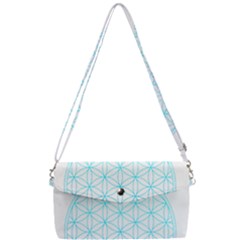 Flower Of Life  Removable Strap Clutch Bag by tony4urban