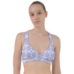 Abstract Pattern Geometric Backgrounds   Sweetheart Sports Bra by Eskimos