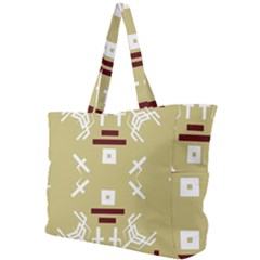 Abstract Pattern Geometric Backgrounds   Simple Shoulder Bag by Eskimos