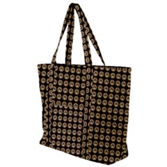 Olimedblk Zip Up Canvas Bag by violetheavensky