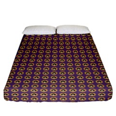 Olimedpurp Fitted Sheet (california King Size) by violetheavensky