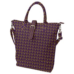 Olimedpurp Buckle Top Tote Bag by violetheavensky