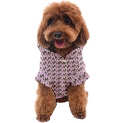 Fern Pattern 2 Pink Dog Coat by violetheavensky