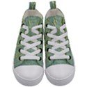 Abstract Light Games 8 Kids  Mid-Top Canvas Sneakers View1