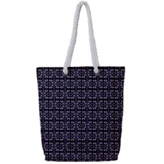 Freesia Full Print Rope Handle Tote (small) by Sparkle