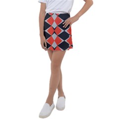 Abstract Pattern Geometric Backgrounds   Kids  Tennis Skirt by Eskimos