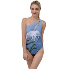 Mountain-mount-landscape-japanese To One Side Swimsuit by Sudhe