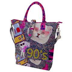 62341d1e09296173fa754e4d 62341d1e09296173fa754e4d-1 Buckle Top Tote Bag by jellybeansanddinosaurs