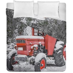 Tractor Parked, Olympus Mount National Park, Greece Duvet Cover Double Side (california King Size) by dflcprintsclothing