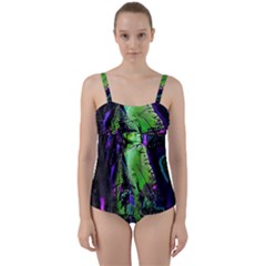 Effects Infestation Ii Twist Front Tankini Set by MRNStudios