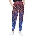 Autumn Fractal Forest Background Tapered Pants View1