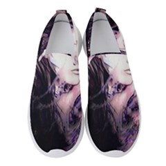 Sakura Girl Women s Slip On Sneakers by MRNStudios