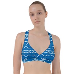 Abstract Pattern Geometric Backgrounds   Sweetheart Sports Bra by Eskimos