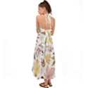 Flowers Pattern Halter Tie Back Dress  View2