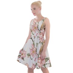 Floral Knee Length Skater Dress by Sparkle