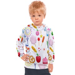 Summer-fair-food-goldfish Copy Copy Kids  Hooded Pullover by Nexatart