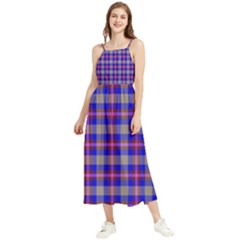 Tartan 2 Boho Sleeveless Summer Dress by tartantotartanspink