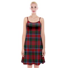 Macduff Tartan Spaghetti Strap Velvet Dress by tartantotartansallreddesigns